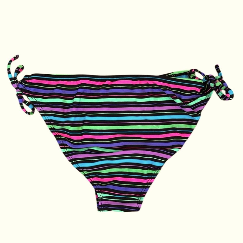 Striped Multicolor Bikini Set - Picture 2 of 5